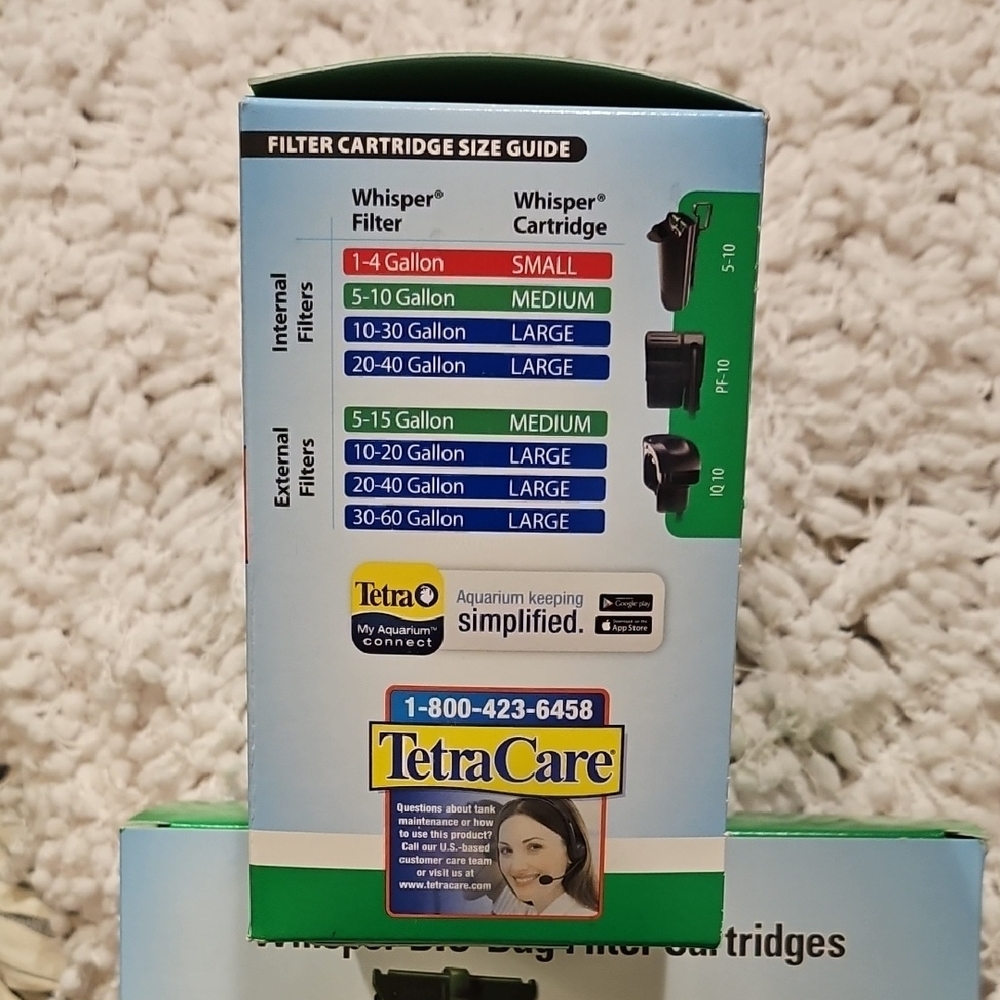 Tetra Whisper BIO-Bag Filter Cartridges - Medium 26 Cartridges - Picture 3 of 7